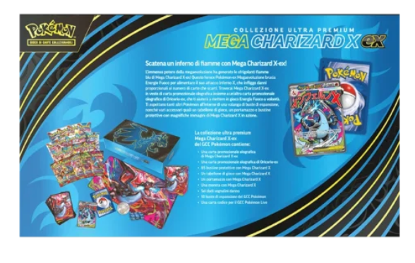Fiamme Spettrali Ultra Premium Mega Charizard X-EX (IT)