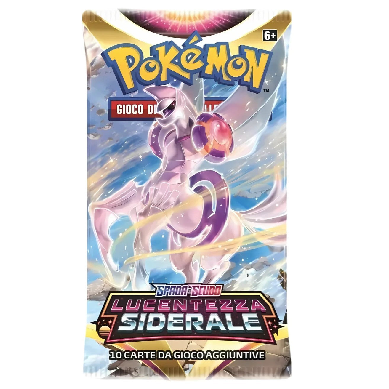 Spada e Scudo Lucentezza Siderale Busta 10 Carte (IT)