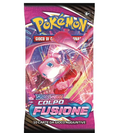 Spada e Scudo Colpo Fusione Busta 10 Carte (IT)