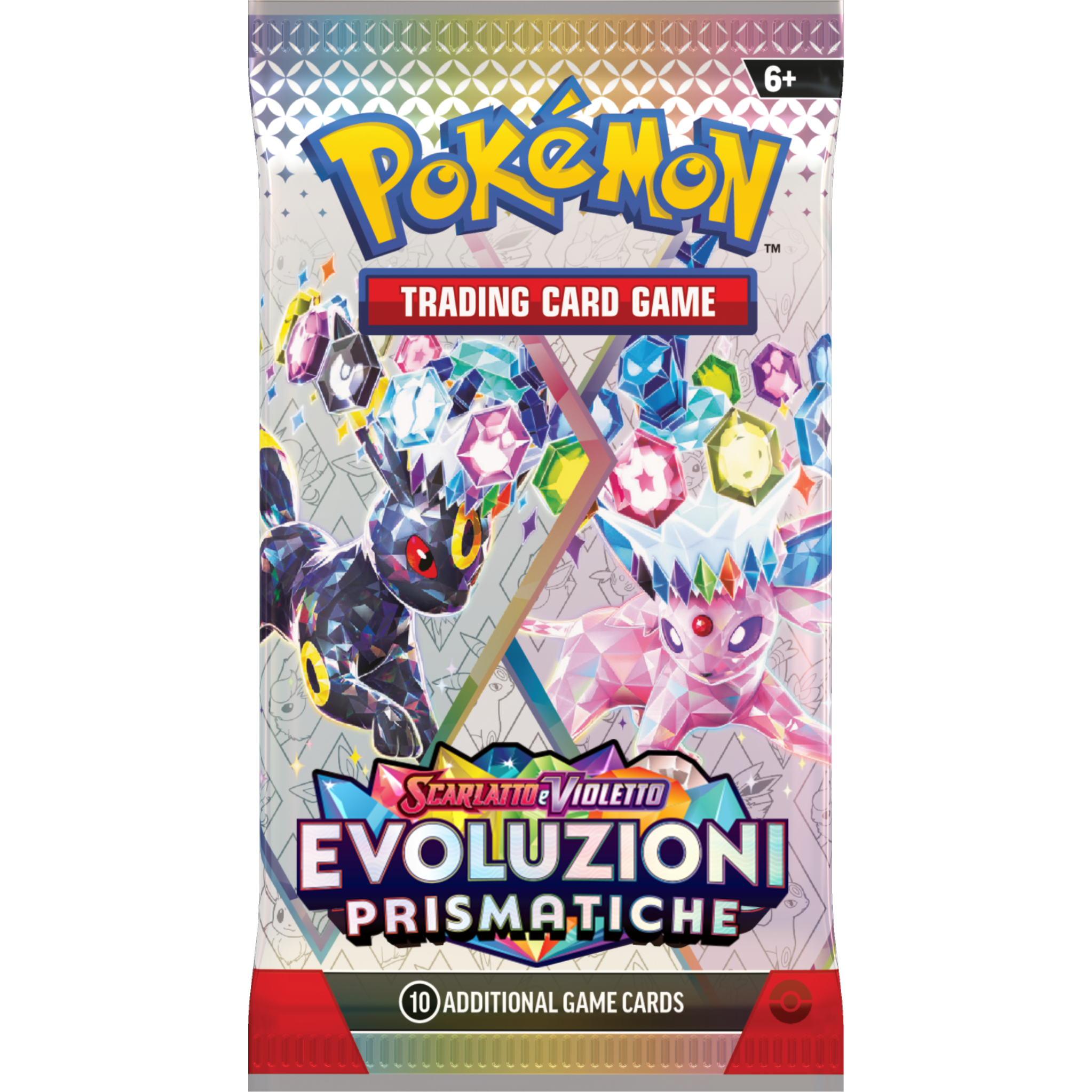 Scarlatto e Violetto Evoluzioni Prismatiche Busta 10 Carte (IT)