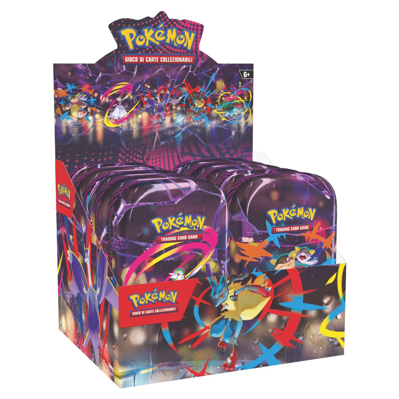 Case Sealed 10 Mini Tin da Collezione Megaevoluzioni (IT)